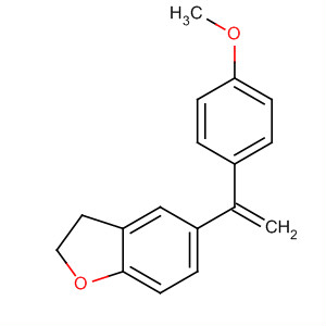 Benzofuran, 2,3-dihydro-5-[1-(4-methoxyphenyl)ethenyl]-