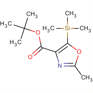 4-Oxazolecarboxylic acid, 2-methyl-5-(trimethylsilyl)-, 1,1-dimethylethylester