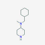 N-(CYCLOHEXYLMETHYL)-N-METHYL-4-PIPERIDINAMINE