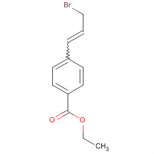 Benzoic acid, 4-(3-bromo-1-propenyl)-, ethyl ester