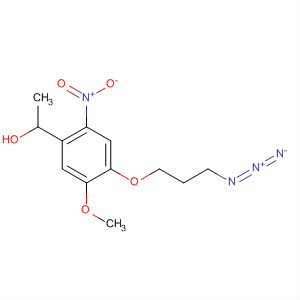 Benzenemethanol, 4-(3-azidopropoxy)-5-methoxy-a-methyl-2-nitro-