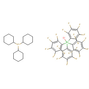 Borate(1-), tetrakis(pentafluorophenyl)-, hydrogen, compd. withtricyclohexylphosphine (1:1)
