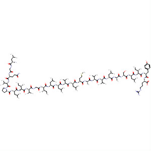 L-Arginine,L-leucylglycyl-L-glutaminyl-L-valyl-L-prolyl-L-leucyl-L-isoleucyl-L-valylglycyl-L-isoleucyl-L-leucyl-L-leucyl-L-valyl-L-leucyl-L-methionyl-L-alanyl-L-valyl-L-valyl-L-leucyl-L-alanyl-L-seryl-L-leucyl-L-isoleucyl-L-tyrosyl-