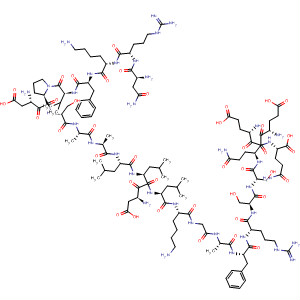 L-Glutamine,L-asparaginyl-L-arginyl-L-lysyl-L-phenylalanyl-L-valyl-L-a-aspartyl-L-prolyl-L-seryl-L-alanyl-L-alanyl-L-leucyl-L-a-aspartyl-L-leucyl-L-leucyl-L-lysylglycyl-L-alanyl-L-phenylalanyl-L-arginyl-L-seryl-L-seryl-L-a-glutamyl-L-a-glutamyl-L-glutamin