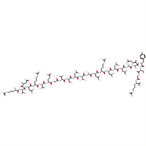 L-Arginine,L-arginyl-L-a-aspartyl-L-valyl-L-leucyl-L-arginyl-L-valyl-L-glutaminylglycyl-L-valyl-L-seryl-L-leucyl-L-threonyl-L-alanyl-L-leucyl-L-arginyl-L-leucyl-L-leucyl-L-leucyl-L-alanyl-L-a-aspartyl-L-alanyl-L-tyrosyl-L-serylglycyl-