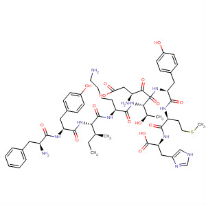 L-Histidine,L-phenylalanyl-L-tyrosyl-L-isoleucyl-L-lysyl-L-a-aspartyl-L-threonyl-L-tyrosyl-L-methionyl-