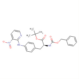 L-Phenylalanine,4-[(3-nitro-2-pyridinyl)amino]-N-[(phenylmethoxy)carbonyl]-,1,1-dimethylethyl ester
