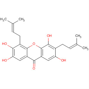 9H-Xanthen-9-one, 2,3,5,7-tetrahydroxy-4,6-bis(3-methyl-2-butenyl)-