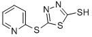 5-(PYRIDIN-2-YLSULFANYL)-1,3,4-THIADIAZOLE-2-THIOL
