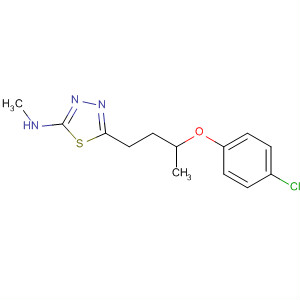 1,3,4-Thiadiazol-2-amine, 5-[3-(4-chlorophenoxy)butyl]-N-methyl-