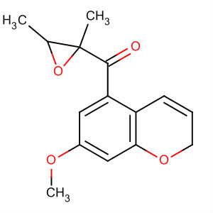 Methanone, (2,3-dimethyloxiranyl)(7-methoxy-2H-1-benzopyran-5-yl)-