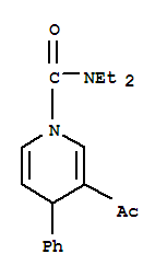 3-acetyl-N,N-diethyl-4-phenylpyridine-1(4H)-carboxamide