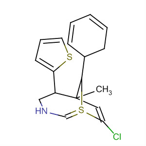 2H-1,6-Benzothiazocine,8-chloro-3,4,5,6-tetrahydro-6-methyl-5-(2-thienyl)-