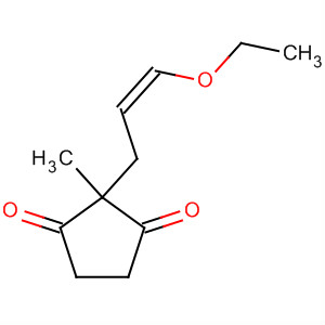 1,3-Cyclopentanedione, 2-(3-ethoxy-2-propenyl)-2-methyl-, (Z)-