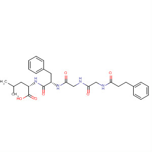 L-Leucine,N-[N-[N-[N-(1-oxo-3-phenylpropyl)glycyl]glycyl]-L-phenylalanyl]-