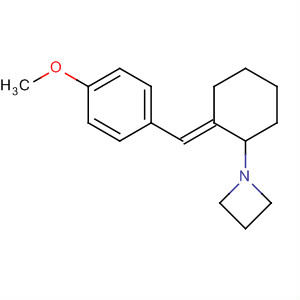 Azetidine, 1-[2-[(4-methoxyphenyl)methylene]cyclohexyl]-, (E)-