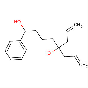 7-Octene-1,5-diol, 1-phenyl-5-(2-propenyl)-