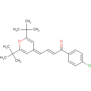 2-Buten-1-one,4-[2,6-bis(1,1-dimethylethyl)-4H-pyran-4-ylidene]-1-(4-chlorophenyl)-,(E)-