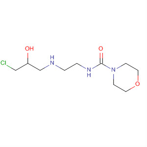 4-Morpholinecarboxamide,N-[2-[(3-chloro-2-hydroxypropyl)amino]ethyl]-