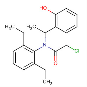 Acetamide, 2-chloro-N-(2,6-diethylphenyl)-N-[1-(2-hydroxyphenyl)ethyl]-