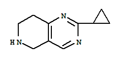 PYRIDO[4,3-D]PYRIMIDINE, 2-CYCLOPROPYL-5,6,7,8-TETRAHYDRO-