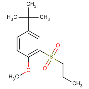 Benzene, 4-(1,1-dimethylethyl)-1-methoxy-2-(propylsulfonyl)-