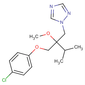 1H-1,2,4-Triazole,1-[2-[(4-chlorophenoxy)methyl]-2-methoxy-3-methylbutyl]-