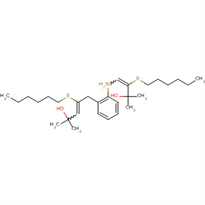 3-Buten-2-ol,3-(hexylthio)-4-[[1-(hexylthio)-3-hydroxy-3-methyl-1-butenyl]methylphenylsilyl]-2-methyl-