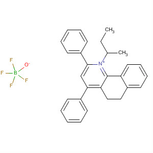 Benzo[h]quinolinium, 5,6-dihydro-1-(1-methylpropyl)-2,4-diphenyl-,tetrafluoroborate(1-)