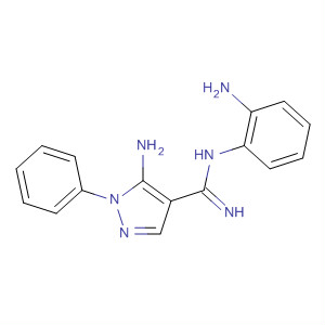 1H-Pyrazole-4-carboximidamide,5-amino-N-(2-aminophenyl)-1-phenyl-, (Z)-