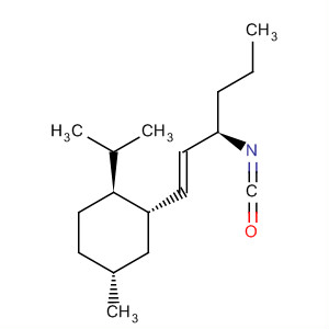 Cyclohexane,2-[(1E,3R)-3-isocyanato-1-hexenyl]-4-methyl-1-(1-methylethyl)-,(1S,2S,4R)-