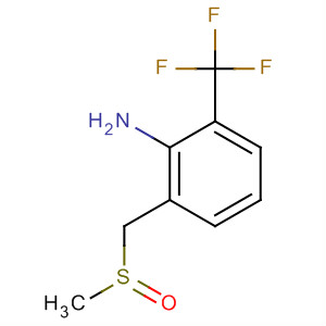 Benzenamine, 2-[(methylsulfinyl)methyl]-6-(trifluoromethyl)-