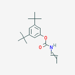 Carbamic acid, 1-propenyl-, 3,5-bis(1,1-dimethylethyl)phenyl ester