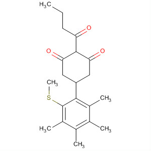 1,3-Cyclohexanedione,2-(1-oxobutyl)-5-[2,3,4,5-tetramethyl-6-(methylthio)phenyl]-