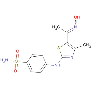 Benzenesulfonamide,4-[[5-[1-(hydroxyimino)ethyl]-4-methyl-2-thiazolyl]amino]-