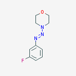 4-[(3-FLUOROPHENYL)AZO]-MORPHOLINE