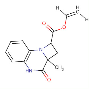 1H-Azeto[1,2-a]quinoxaline-1-carboxylic acid,2,2a,3,4-tetrahydro-2a-methyl-3-oxo-, ethenyl ester, cis-