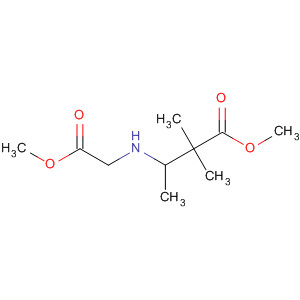 Butanoic acid, 3-[(methoxycarbonyl)methylamino]-2,2-dimethyl-, methylester