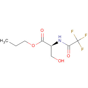 Serine, N-(trifluoroacetyl)-, propyl ester