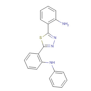 Benzenamine, 2-[5-(2-aminophenyl)-1,3,4-thiadiazol-2-yl]-N-phenyl-