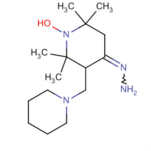 1-Piperidinyloxy,4-hydrazono-2,2,6,6-tetramethyl-3-(1-piperidinylmethyl)-