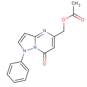 Pyrazolo[1,5-a]pyrimidin-7(1H)-one, 5-[(acetyloxy)methyl]-1-phenyl-