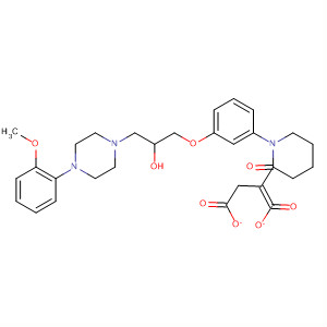 2-Piperidinone,1-[3-[2-hydroxy-3-[4-(2-methoxyphenyl)-1-piperazinyl]propoxy]phenyl]-,(2Z)-2-butenedioate (salt)
