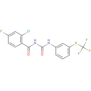 Benzamide,2-chloro-4-fluoro-N-[[[3-[(trifluoromethyl)thio]phenyl]amino]carbonyl]-