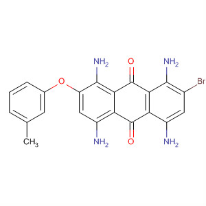 9,10-Anthracenedione,1,4,5,8-tetraamino-2-bromo-7-(3-methylphenoxy)-