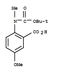 ANTHRANILIC ACID, N-BOC-N-METHYL-5-METHOXY