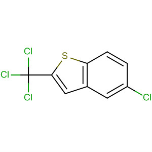 Benzo[b]thiophene, 5-chloro-2-(trichloromethyl)-
