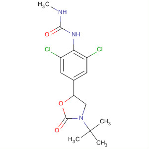 Urea,N-[2,6-dichloro-4-[3-(1,1-dimethylethyl)-2-oxo-5-oxazolidinyl]phenyl]-N'-methyl-