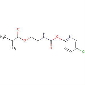 2-Propenoic acid, 2-methyl-,2-[[[(5-chloro-2-pyridinyl)oxy]carbonyl]amino]ethyl ester