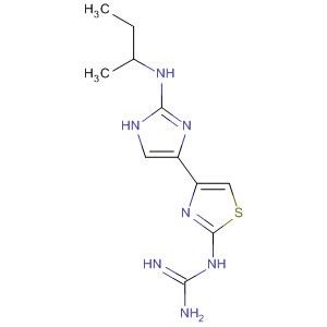 Guanidine, [4-[2-[(1-methylpropyl)amino]-1H-imidazol-4-yl]-2-thiazolyl]-